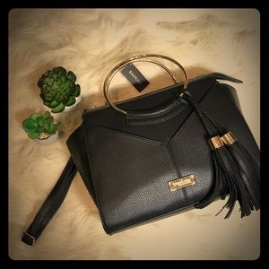 COPY - Bebe Gold Ring Handbag with Crossbody Strap NWT!♥️